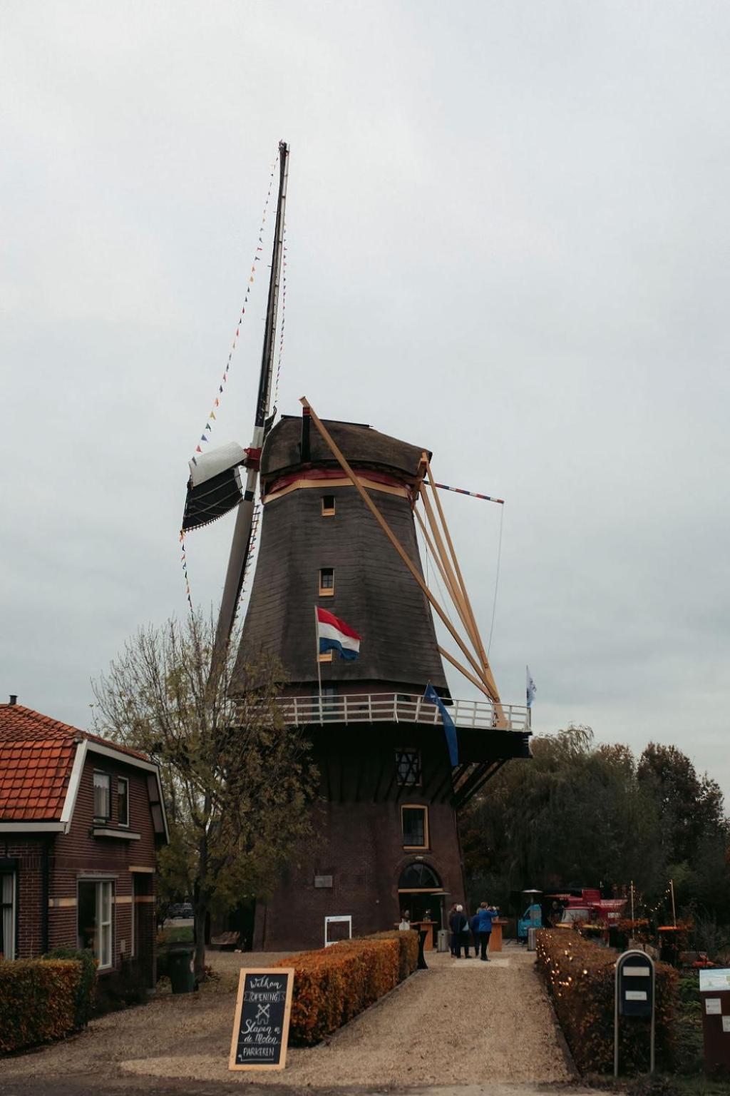 Hotel Slapen In De Molen à Arkel Extérieur photo